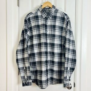 Eddie Bauer Men’s Large TALL Button Down Long Sleeve Flannel
